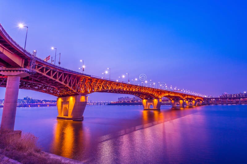  Seongsu bridge  in seoul stock photo Image of design 