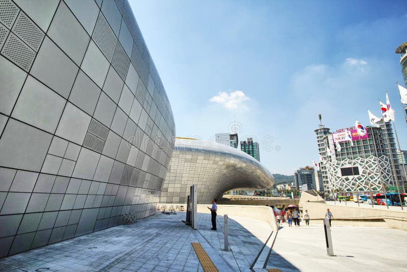 Ddp Dongdaemun Digital Plaza Seoul Korea Editorial Stock Photo