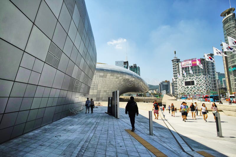 Ddp Dongdaemun Digital Plaza Seoul Korea Editorial Stock Image