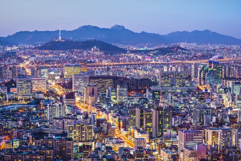 City of Seoul Korea stock image. Image of attraction - 30146207