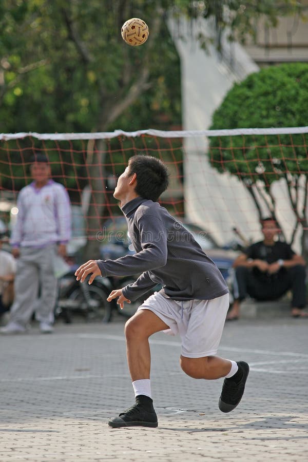 Sepak Takraw royalty free stock images