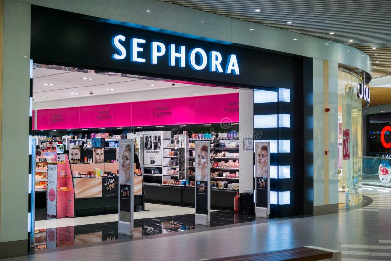 Sephora storefront redactionele fotografie. Image of voorzijde 125120187