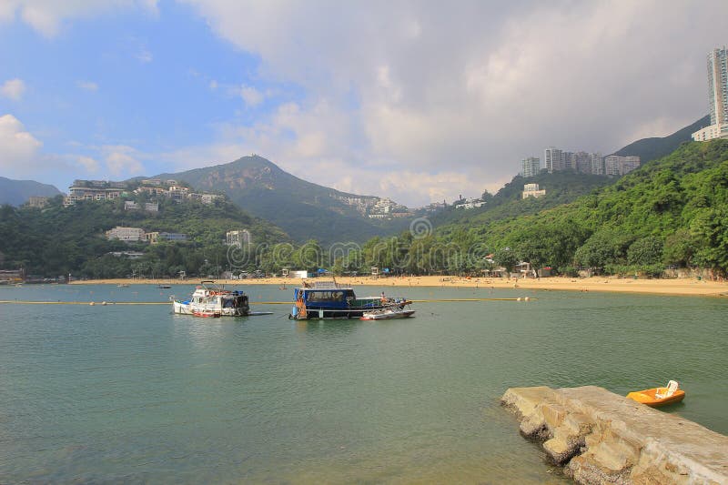 14 Sept 2014 the Beach , Deep Water Bay, Hong Kong Editorial