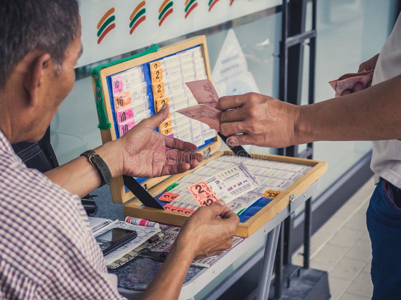 Lottery dealing royalty free stock photo Lottery dealing royalty free stock photo