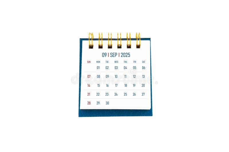 Blank Desk Calendar Stand