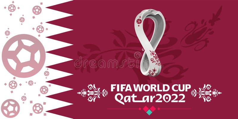 4 September 2019, Moscow, Russia. Vector Illustration on Background Logo of  the FIFA World Cup 2022, Which Will Be Held in Qatar, Editorial Photography  - Illustration of concert, development: 231463837