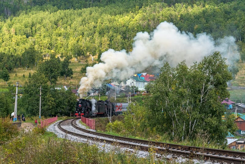 September 1, steam train rides on the Circum-Baikal Railway