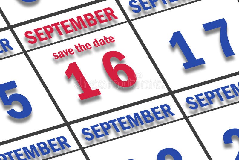 September 16th. Day 16 of Month, Calendar Date. the Spaceship Near