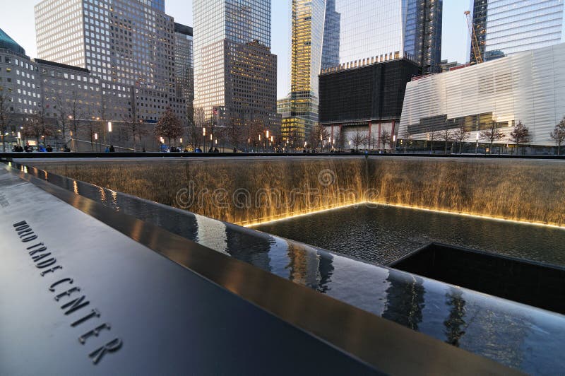 The September 11th Memorial in Manhattan, New York. The September 11th Memorial in Manhattan, New York