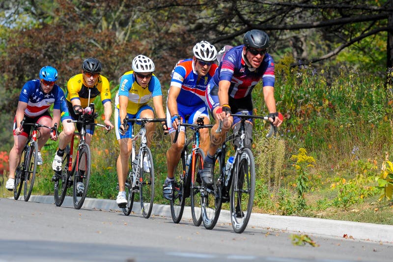 Toronto Invictus Cycling Criterium at High Park Editorial Image Image