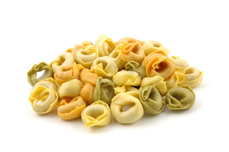 Seque El Tricolore Del Tortellini Foto de archivo Imagen de