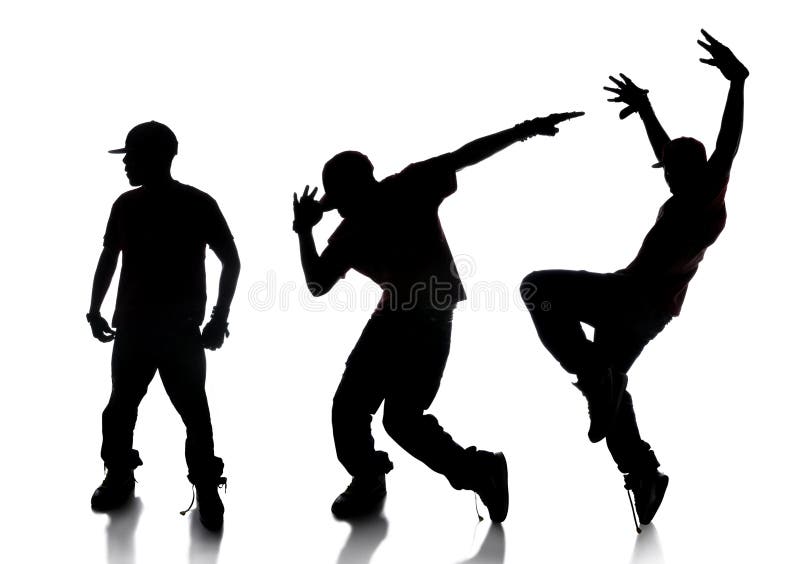 Sequence of Hip Hop Dancer stock illustration Sequence of Hip Hop Dancer stock illustration