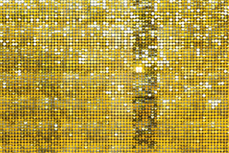 Sequins Reflective Background. Golden Sequins, Sparkling Background ...