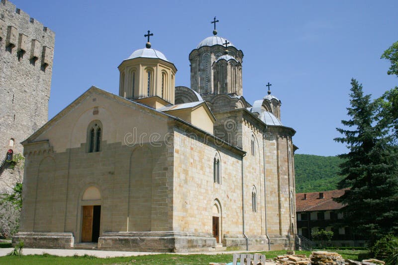 Serbian monastery Manasija