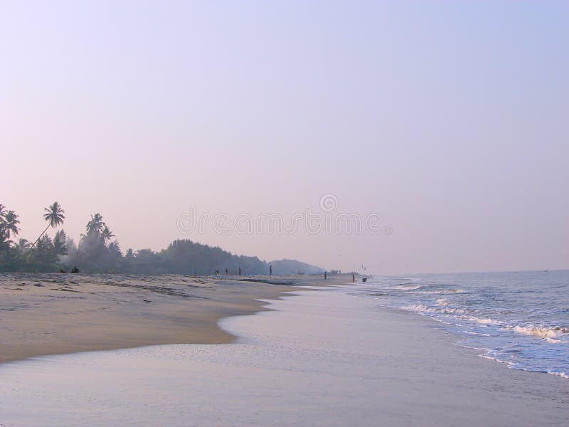A Serene Beach in Morning - Alappuzha, Kerala, India