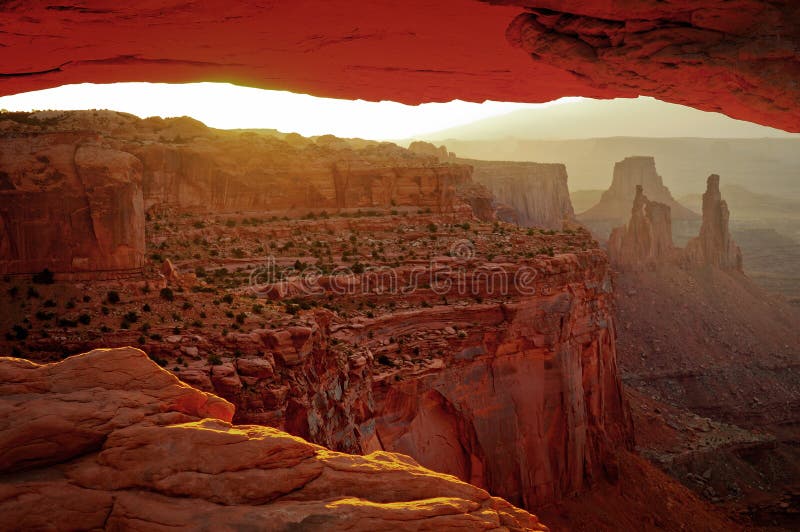 Serene canyonland