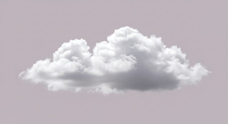 Serene cloudscape with ethereal lightness on pastel backdrop by me - generated using ai vector illustration