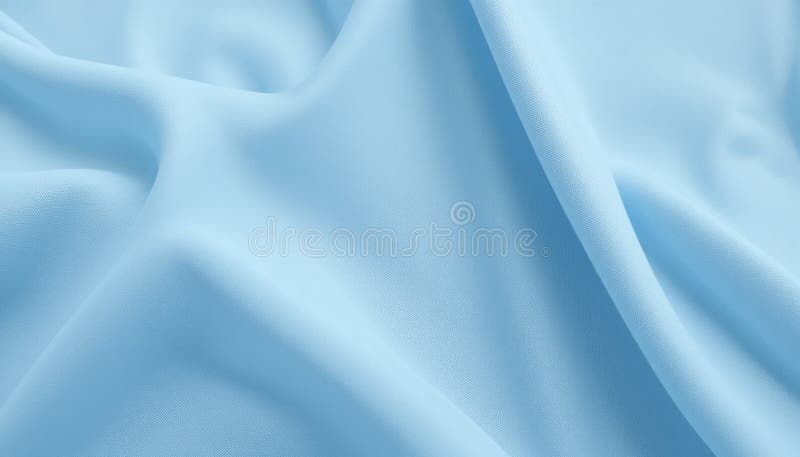 Serene Light Blue Fabric Drapery Abstract Background Texture Image stock illustration