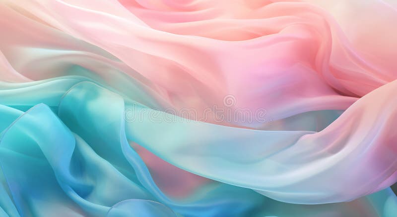 Flux de material pastelar seren stock photography