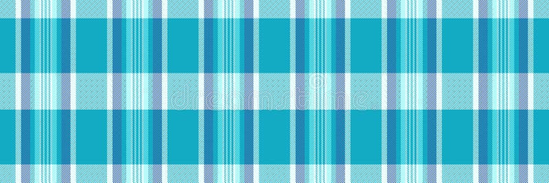 Serene teal and aqua plaid wzór. Idealne do projektowania stron internetowych tekstylnych lub materiałów piśmiennych. Ten uspokaja ilustracja wektor