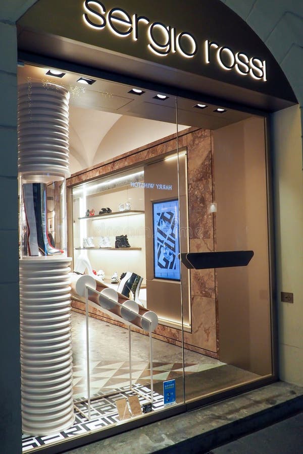 Tiffany & Co store shop window showcase Via Condotti Rome Italy