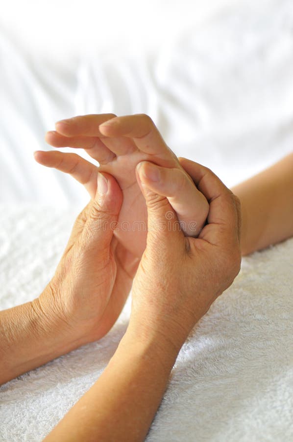 Serie 5 di Reflexology della mano Serie 5 di Reflexology della mano