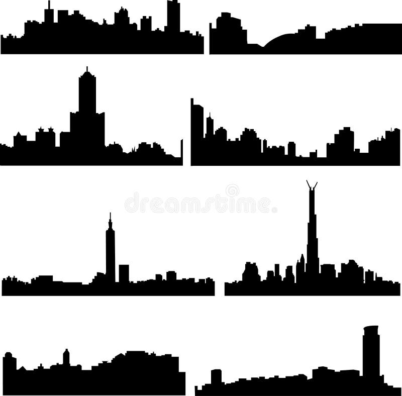 Serie asiática de las ciudades: Taiwán chino ilustración del vector Serie asiática de las ciudades: Taiwán chino ilustración del vector