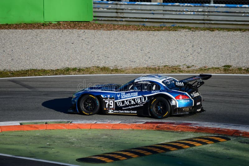 BMW Z4 Blancpain Series 2015 fotografie stock