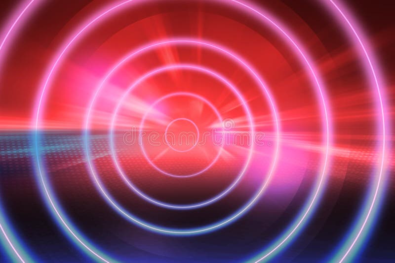Serie för begrepp för bakgrund för teknologi för faktiskt neontunneltema abstrakt royaltyfria bilder Serie för begrepp för bakgrund för teknologi för faktiskt neontunneltema abstrakt royaltyfria bilder