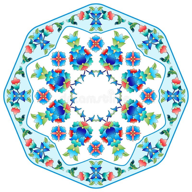 Serie sessantacinque di progettazione di motivi dell'ottomano royalty illustrazione gratis Serie sessantacinque di progettazione di motivi dell'ottomano royalty illustrazione gratis