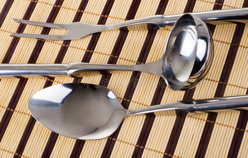 Series of Images of Kitchen Ware. Kitchen Tools Stock Photo Image of aluminum, polished 12834488