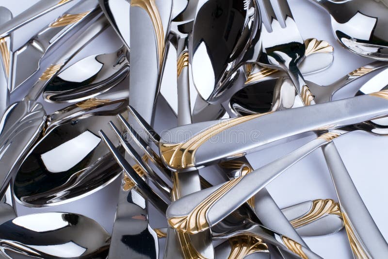 Series of images of kitchen ware. Plug and spoon