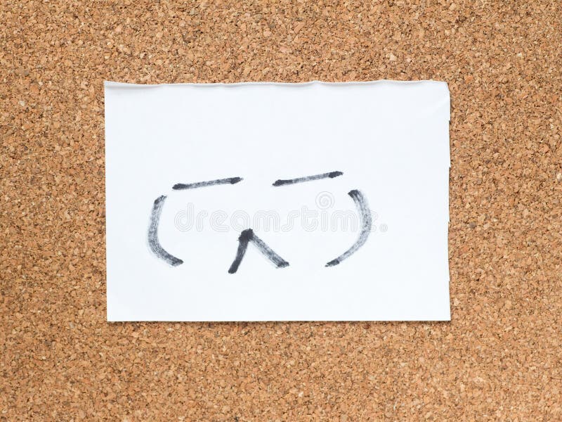 The series of Japanese emoticons called Kaomoji, smug stock photography