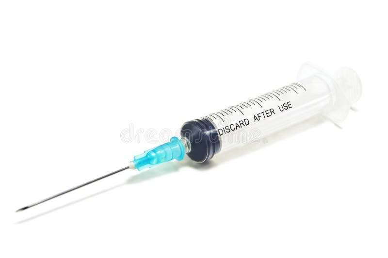 Seringue photographie stock Seringue photographie stock