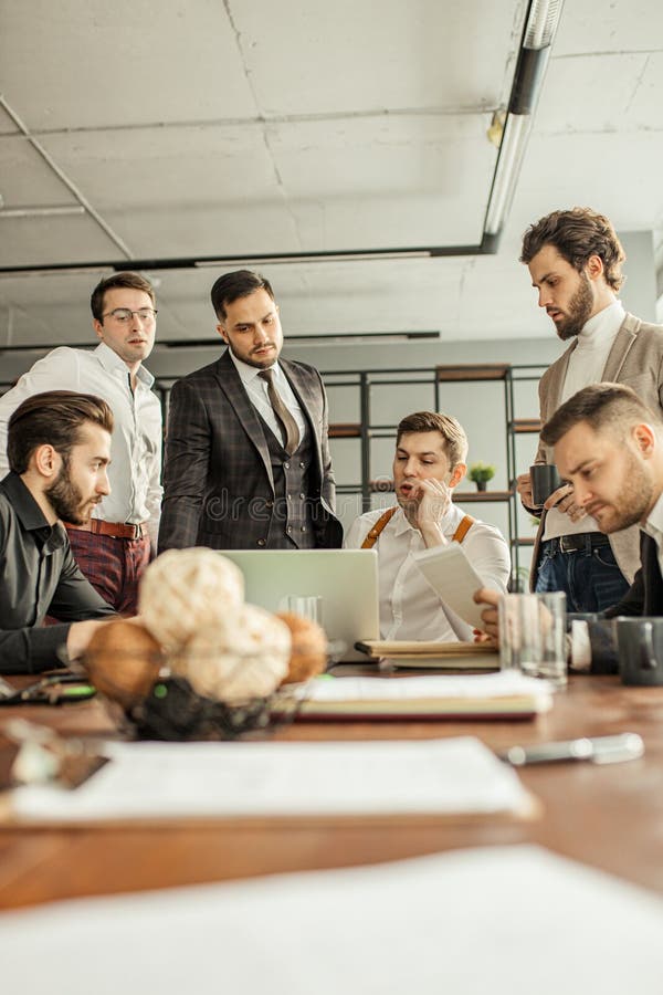 Serious business people in office stock images Serious business people in office stock images