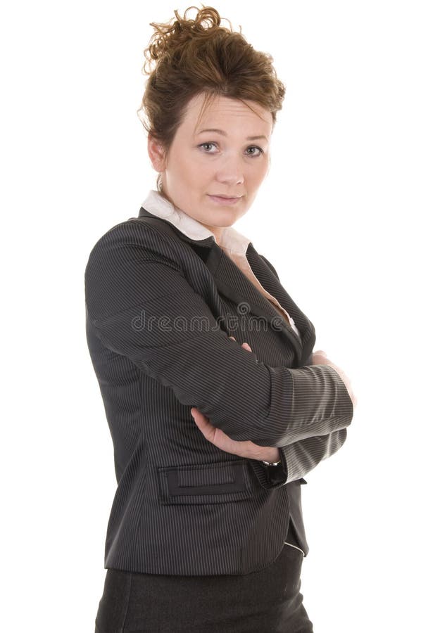 Serious business woman stock photography Serious business woman stock photography