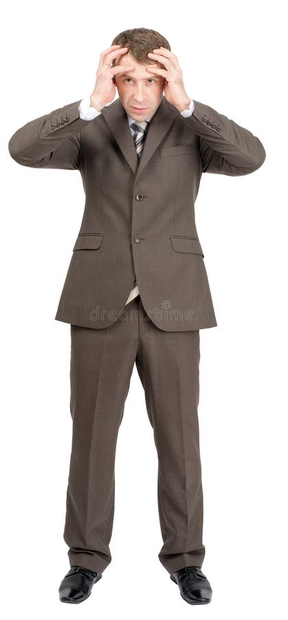 Serious businessman looking at camera stock images Serious businessman looking at camera stock images