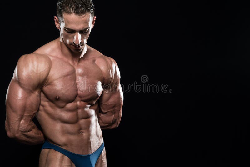 Six pack abs stock photo. Image of male, athlete, fitness 