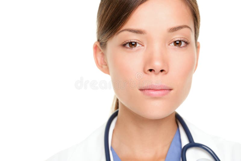 Serious young medical doctor royalty free stock images Serious young medical doctor royalty free stock images