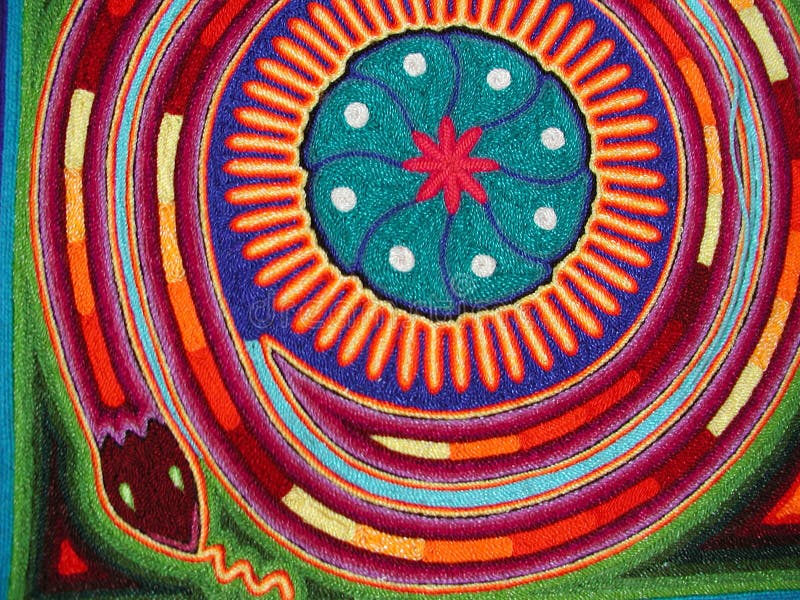 Serpiente de Huichol fotos de archivo Serpiente de Huichol fotos de archivo