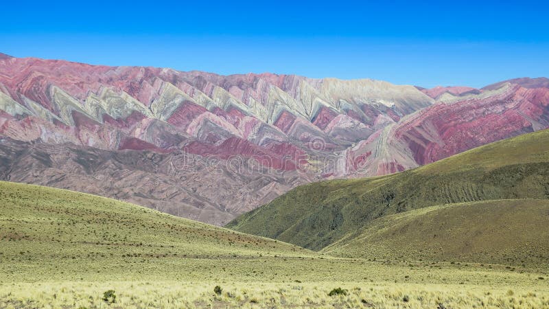 Serrania de hornocal royalty free stock images Serrania de hornocal royalty free stock images