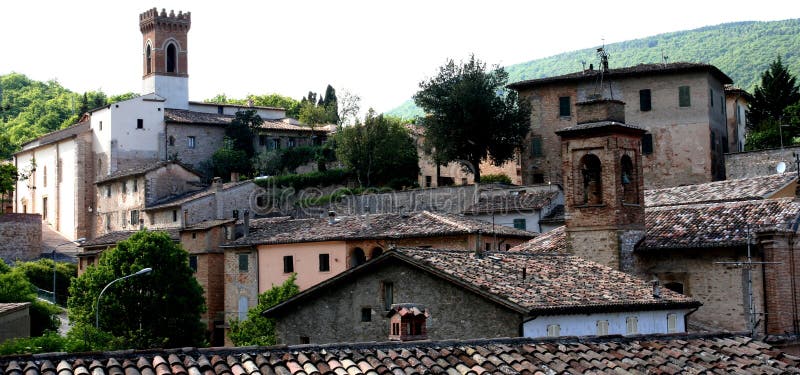 Image of Serrapetrona / Macerata Italy /detail. Image of Serrapetrona / Macerata Italy /detail