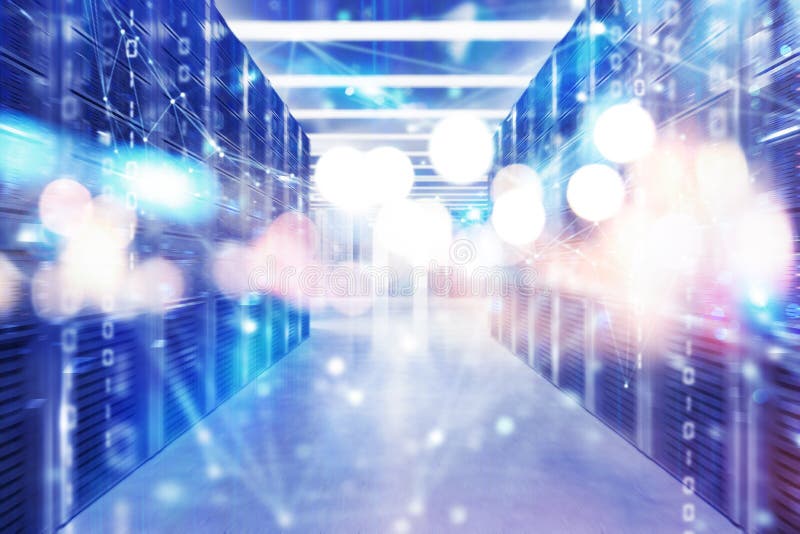 A server farm stock photo. Image of networks, network 35638834