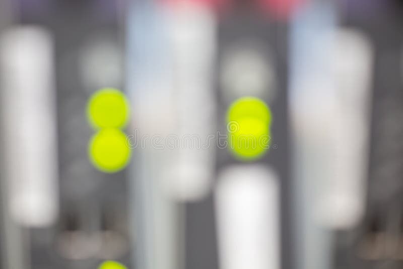 Server front side showing colorful switches and wiring Abstract blurred image for use as a background royalty free stock photo Server front side showing colorful switches and wiring Abstract blurred image for use as a background royalty free stock photo