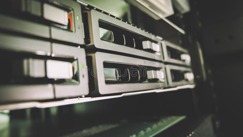 Server Hard Disk royalty free stock photography