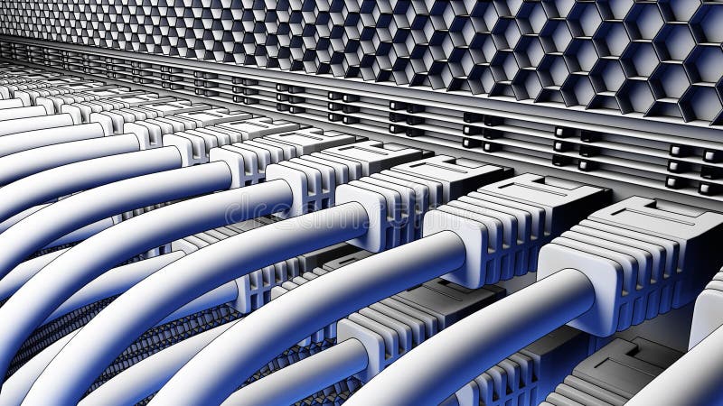 Serverkabel und -verbindungsstücke Bewölken Sie Technologien, ISP, IT-Startkonzepte 3D Wiedergabe, Karikaturversion lizenzfreie abbildung Serverkabel und -verbindungsstücke Bewölken Sie Technologien, ISP, IT-Startkonzepte 3D Wiedergabe, Karikaturversion lizenzfreie abbildung