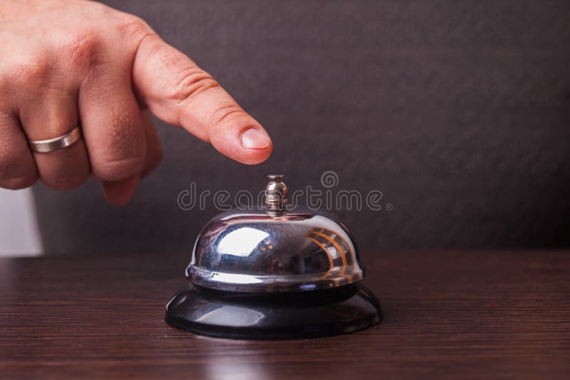 Service bell ring stock photo. Image of call, ring, checkout 62820438