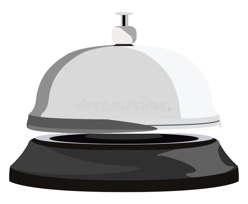 Service bell ring, icon vector illustration