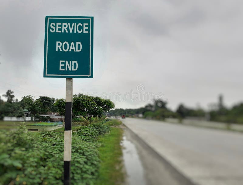 Service road