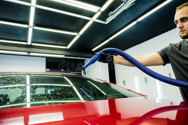 Automatic Car Wash Drying Stock Photos Free & RoyaltyFree Stock